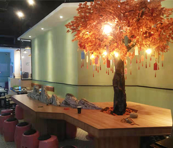 天河區(qū)餐廳裝修完工實(shí)景圖來啦！